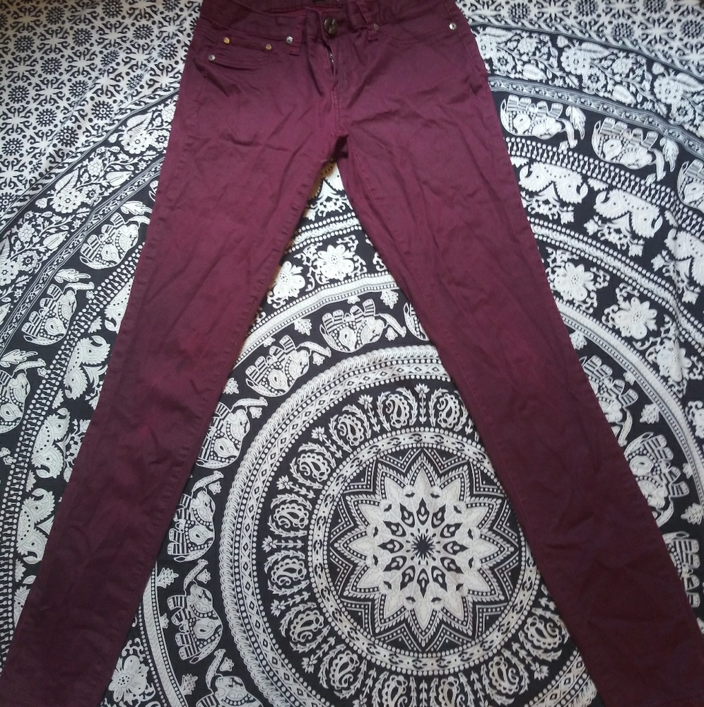 Maroon YMI Jeggings